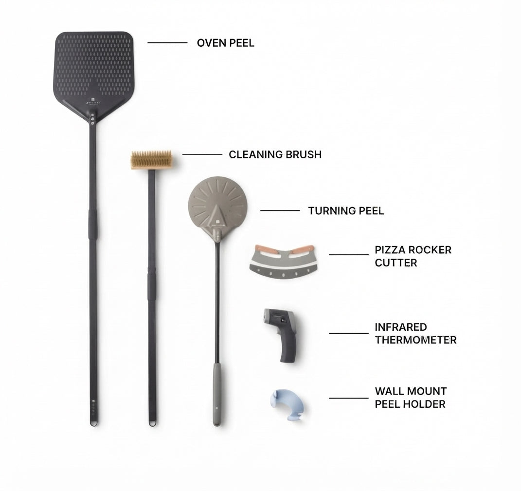 SOLARIS 6PC PIZZA TOOL KIT